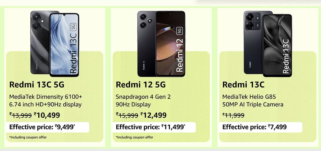 Amazon Prime Day Sale 2024: Deals on Redmi smartphones